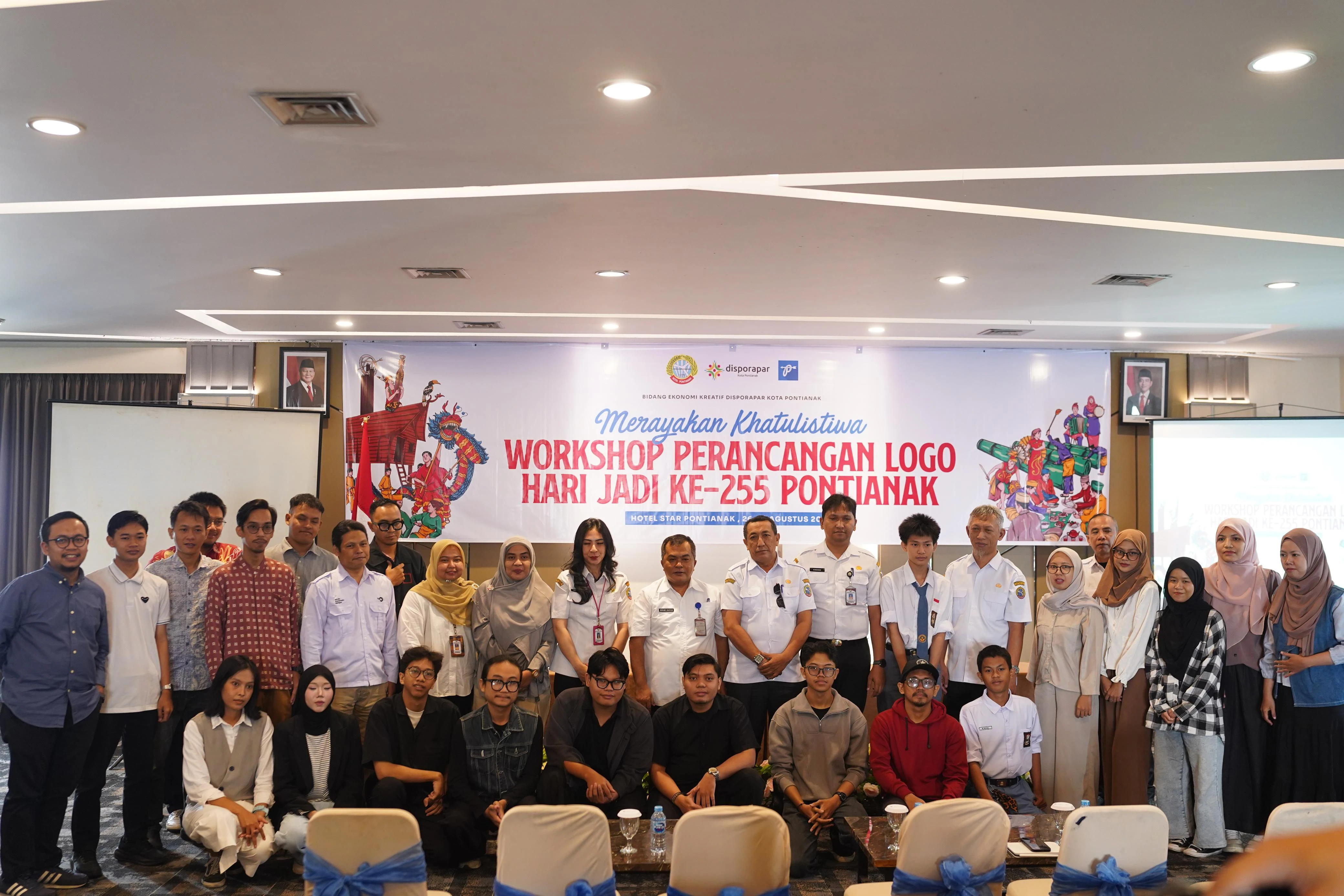 16 Tim Bersaing Merancang Logo Hari Jadi ke-255 Pontianak